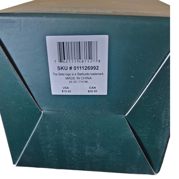 Starbucks 2021 Holiday Christmas Winter Reusable Cold Cups 5 pk Straws Lids 24oz - Picture 4 of 4